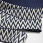 Preview: Gurtband Jaquard | Chevron dunkelblau